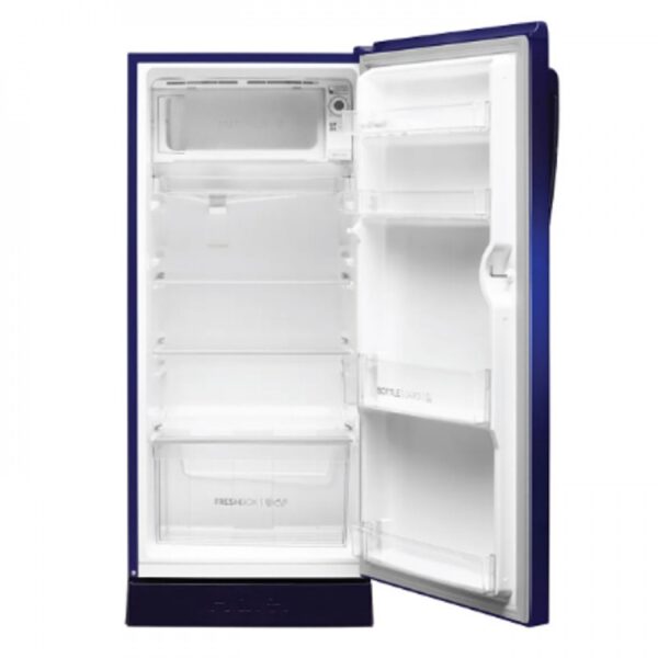 Haier 190L 2 Star Direct Cool Single Door Refrigerator With Toughened Glass Shelf - HRD-2102PMN-P - Image 2