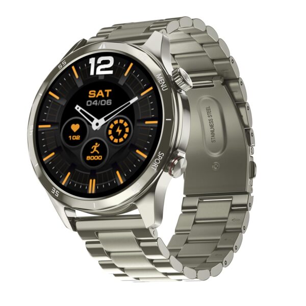 Noise Mettalix 1.4" Display, Bluetooth Calling Smart Watch with Metallic Strap, Stainless Steel Finish - Image 8