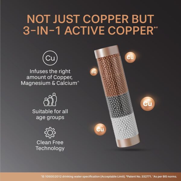 Aquaguard Neo 9-Stage Active Copper Tech Water Purifier | Taste Adjuster | RO+UV+Active - Image 5