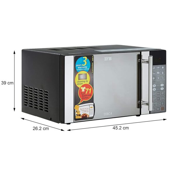 IFB 20 L Convection Microwave Oven (20BC4, Black) - Image 2