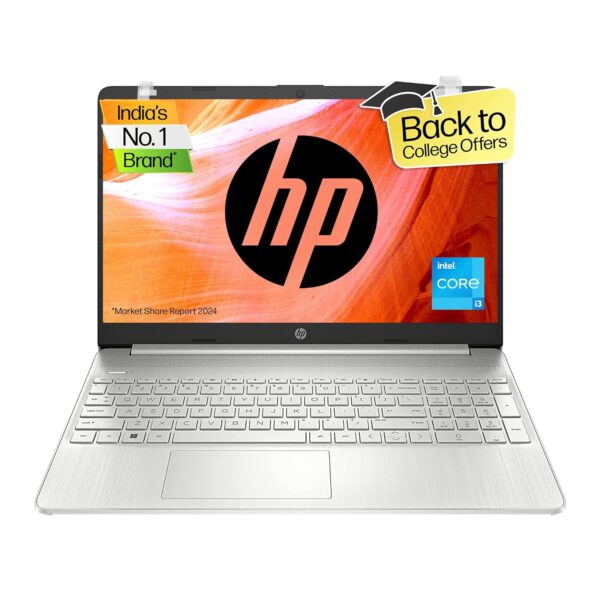 HP Laptop 15s, 12th Gen Intel Core i3, 15.6-inch (39.6 cm), 8GB DDR4, 512GB SSD