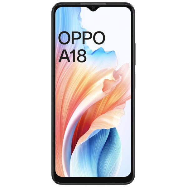 OPPO A18 (Glowing Black, 4GB RAM, 64GB Storage) - Image 2