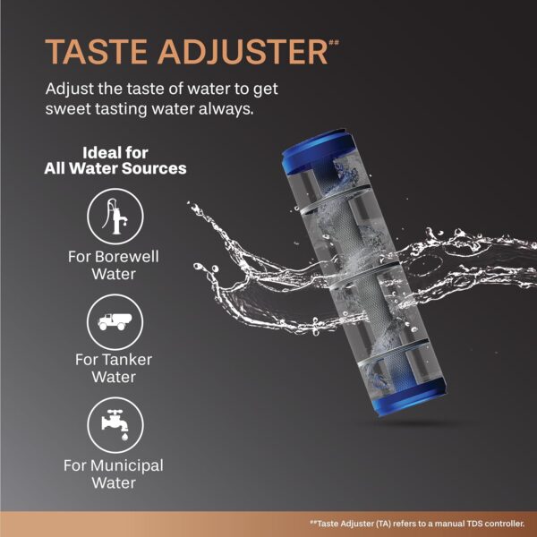 Aquaguard Neo 9-Stage Active Copper Tech Water Purifier | Taste Adjuster | RO+UV+Active - Image 6