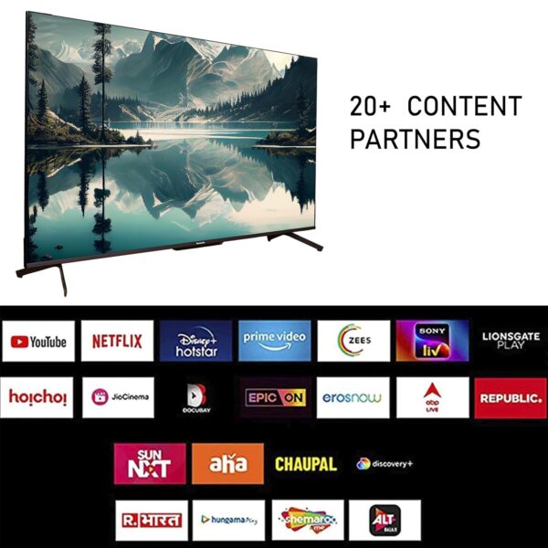 Panasonic 164 cm (65 inch) Ultra HD (4K) LED Smart Android TV with GOOGLE TV (TH-65MX710DX) - Image 2