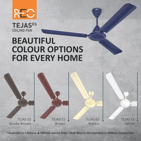 Havells 1200mm Tejas ES Ceiling Fan | High Speed, High Air Delivery - Image 4