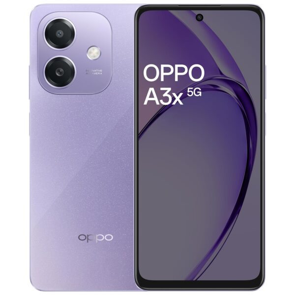 OPPO A3X 5G (Starry Purple, 4GB RAM, 64GB Storage)