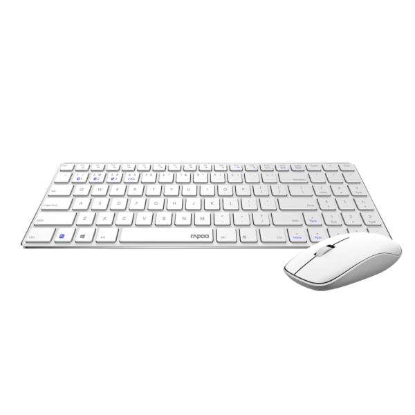 Rapoo 9300m Multi-Device Bluetooth + 2.4Ghz Wireless Keyboard and Mouse Set Ultra Slim Design - Image 9